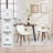 Modern PU Leather Upholstered Dining Chairs-191506058