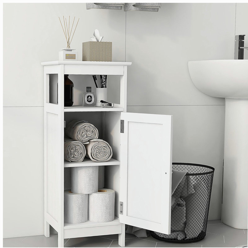 Bathroom single door cabinet