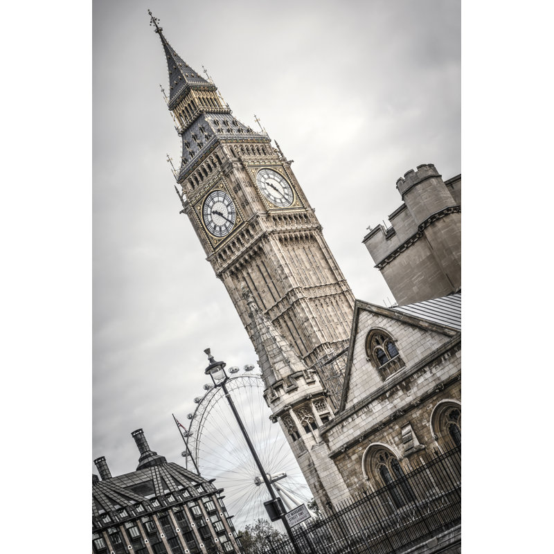 Big Ben, London - Wrapped Canvas Print, 46cm H x 30cm W