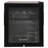 Russell Hobbs Rhgwc1b-c-lck 12 Bottle Lockable Wine Cooler In Black