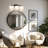 22 In. 3-light Matte Black Modern Unique Bathroom Vanity Light With Oval-shaped Etched White Glass Shades-161023885-149832454