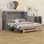 Lit escamotable avec grands tiroirs Murphy-1110333014-1110333011
