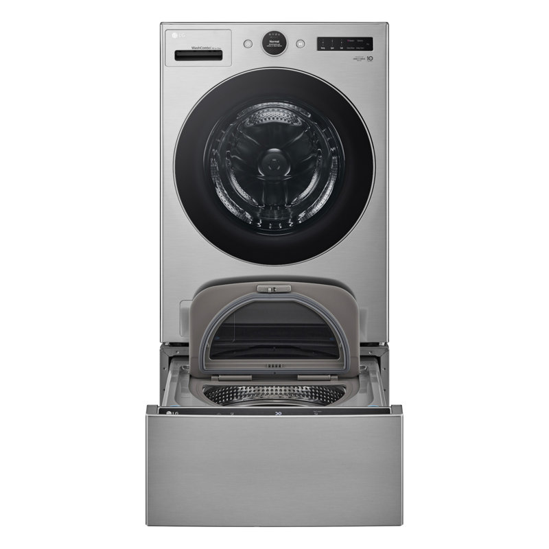 LG Ventless Washer/Dryer Combo WashCombo, All-in-One Mega Capacity with Inverter HeatPump, Technology and Direct Drive Motor, 5.0 cu. ft.