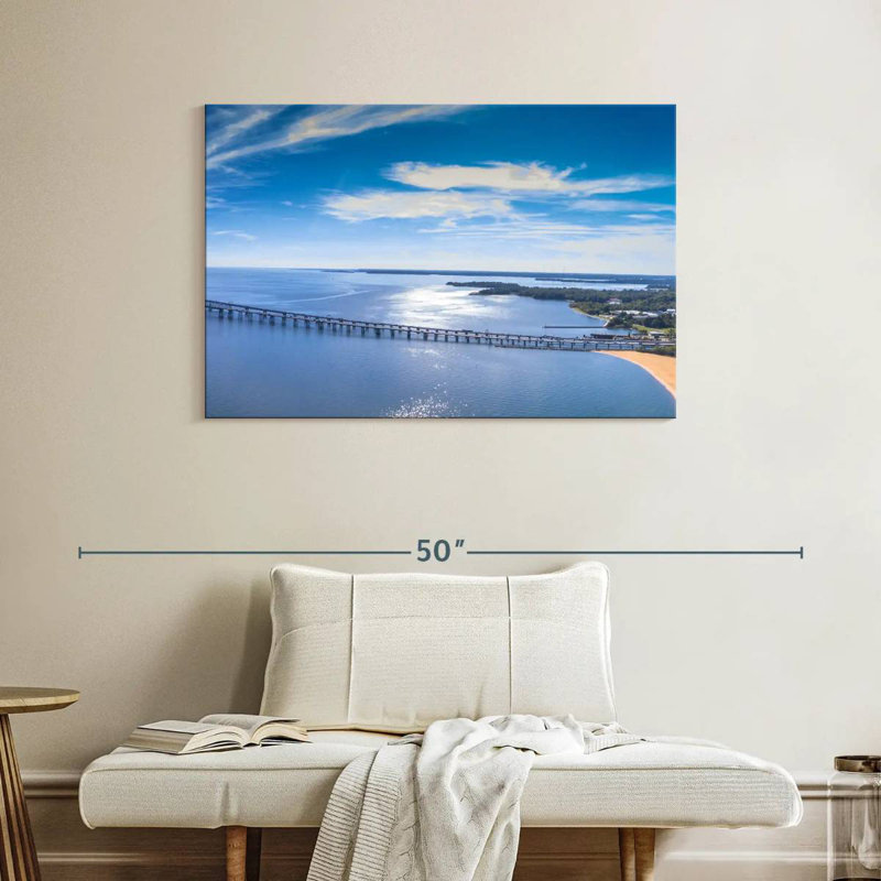 Lilie Chesapeake Bay Bridge Panorama, 26" H x 39" W