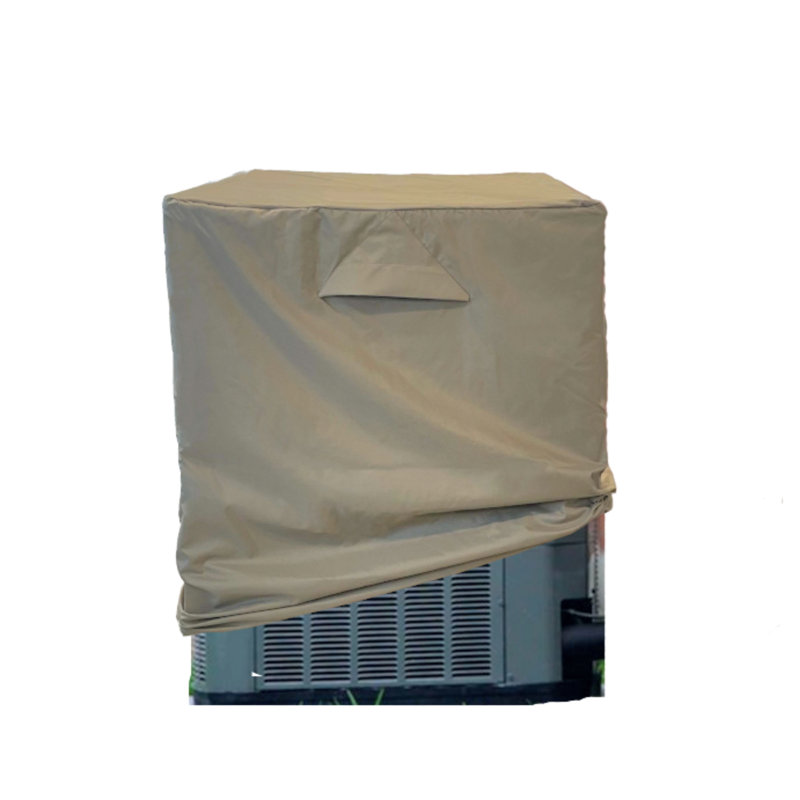 Housse pour climatiseur d'extérieur rectangulaire - imperméable, résistante aux rayons UV, compatible avec les climatiseurs standards, H 36 po x l 38 po x P 38 po