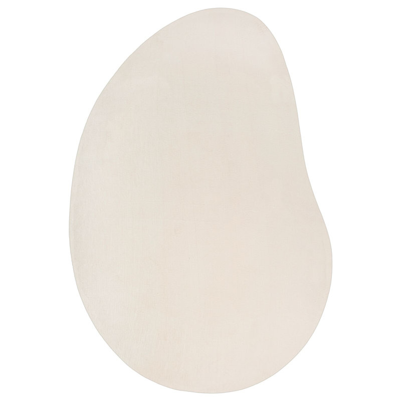 Rugs Beige Synthetic Fiber Accent Rug Other, Novelty 140 x 200 cm