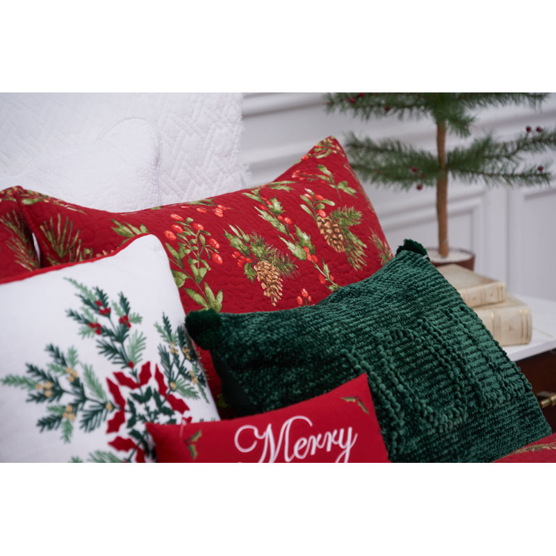 Coussin Botanical 18 pi x 18 po