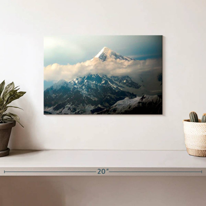 Alvord Snowy Mount McKinley, H 8 po x l 12 po