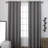 Loha GT Aaliyah Solid Color Semi-Sheer Grommet Curtain Panels-765257400-765257395