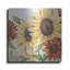  «Sunflower Joy A» par Jean Plout, art mural en métal, 24 po x 24 po-131632633