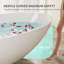 Baignoire à surface solide de style spa moderne pour une détente luxueuse