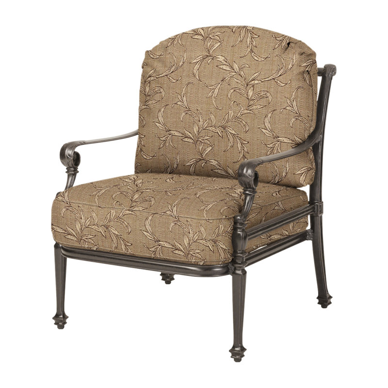Grand Terrace Cushion Lounge Chair, Desert Bronze, Bessemer