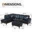 Canapé modulaire en L 103,5 po-1068454312-1022390634