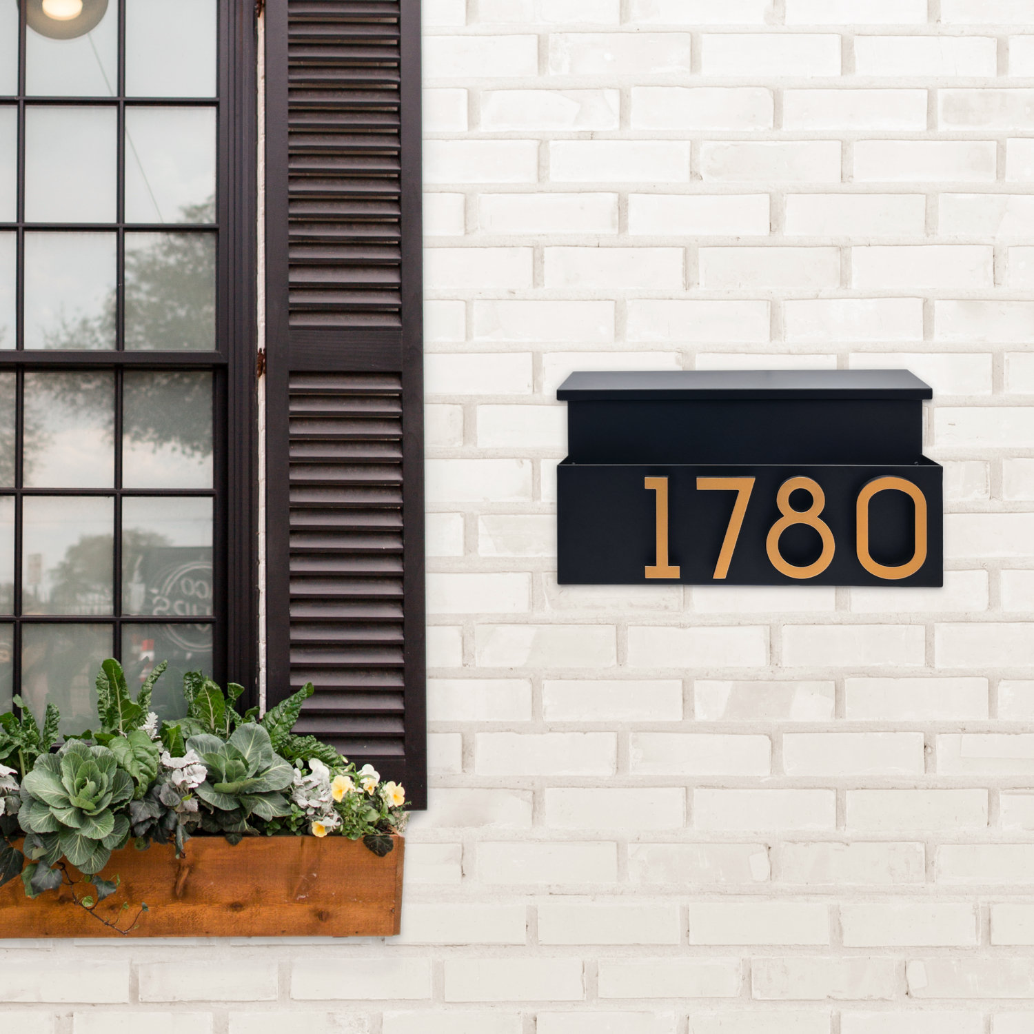 Steel Wall Mounted Mailbox
