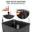 Fabric Rolling Laundry Hamper with Handles-5591463