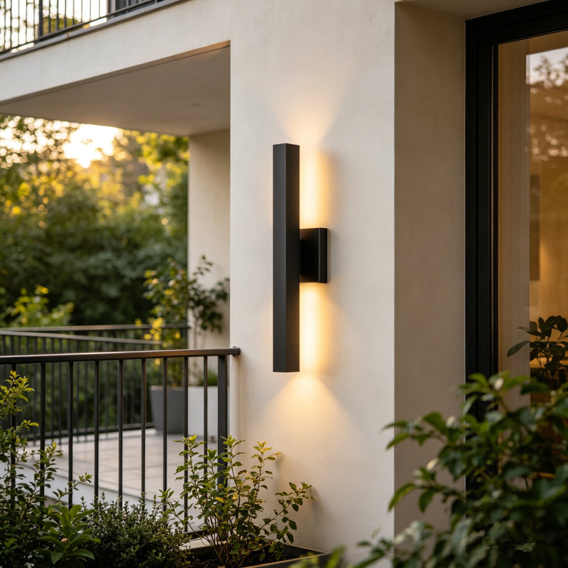 Bryshere Aluminum LED Wall Light