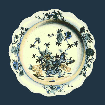 Assiette en porcelaine I