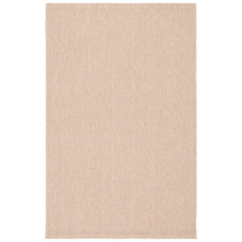 Zenn All-Weather Performance Solid Color Indoor/Outdoor Area Rug, Rectangle 5' x 7'6"