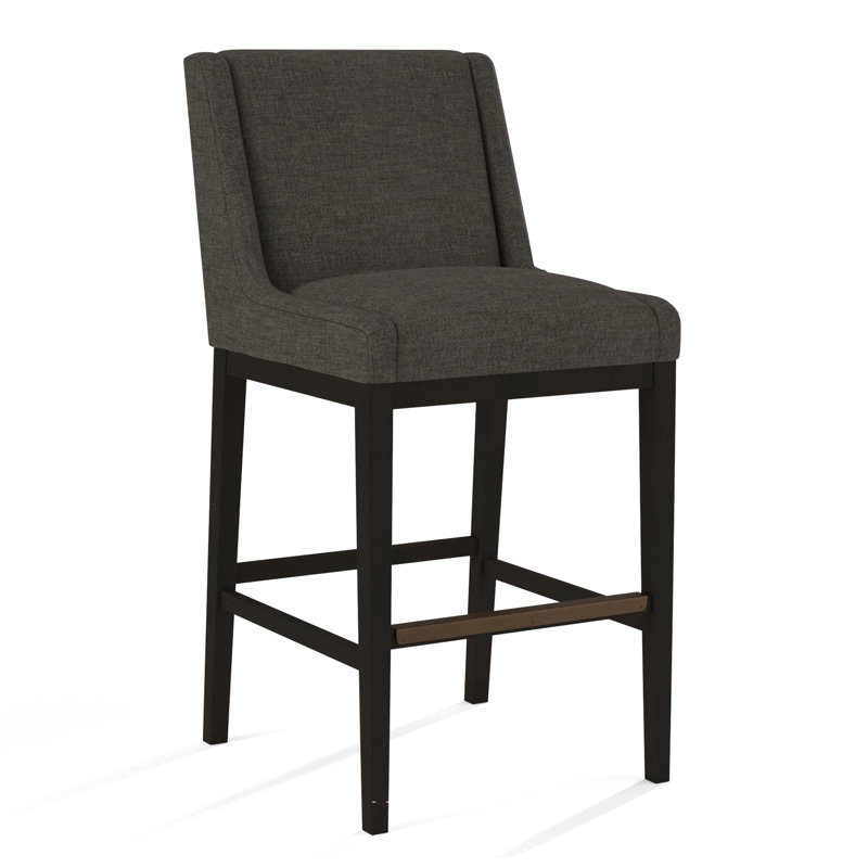 Upholstered Stool, 61606-88, Espresso