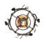 Luminaire suspendu 36 po