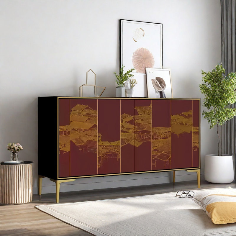 Buffet de luxe moderne et minimaliste