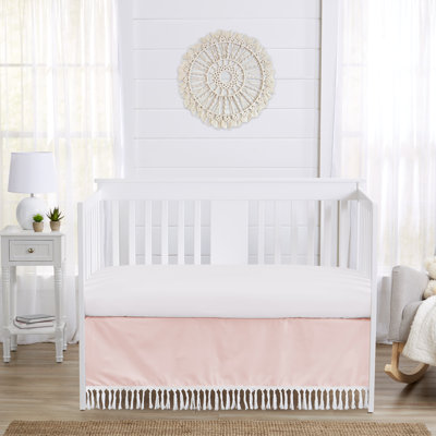 Volant pour lit de bébé Boho Fringe