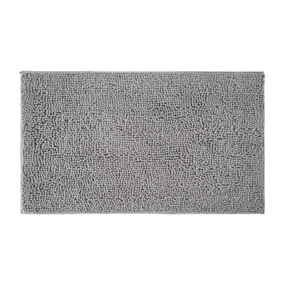 Wayfair Basics® Aguon Chenille Super Soft Absorbent Microfiber Rectangle Non-Slip Bath Rug
