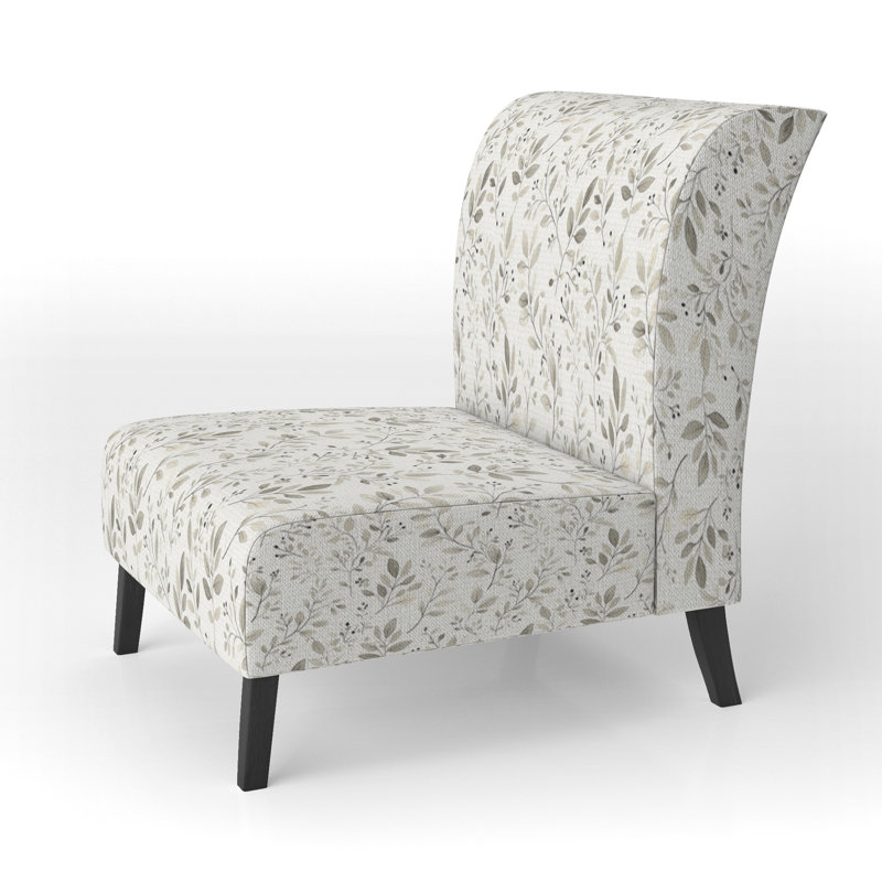 Fauteuil de chambre Country Farmhouse, Pantoufle sans accoudoirs