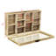 Tablette murale suspendue en bois Arkema