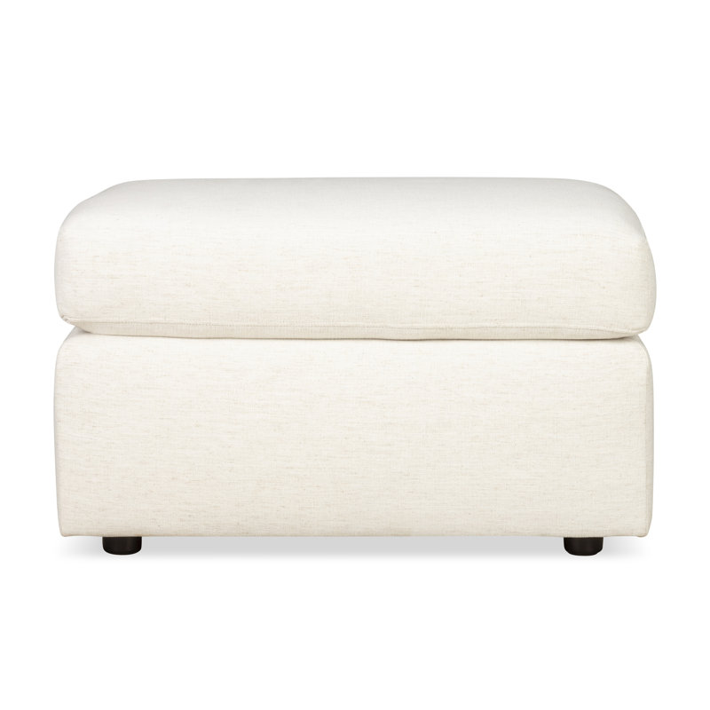 Repose-pieds Damari, Chenille Crypton® neige Nomad