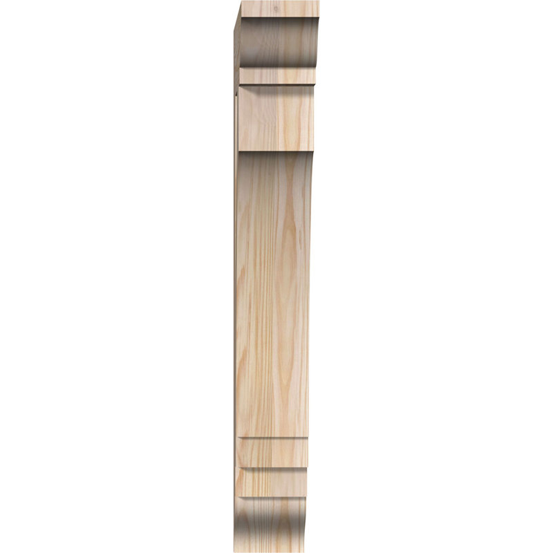 Support impérial traditionnel, H 26 po x l 3,5 po x P 14 po, Douglas (lisse)
