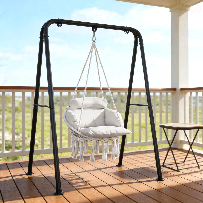 Chaise suspendue, balancelle hamac, Gris