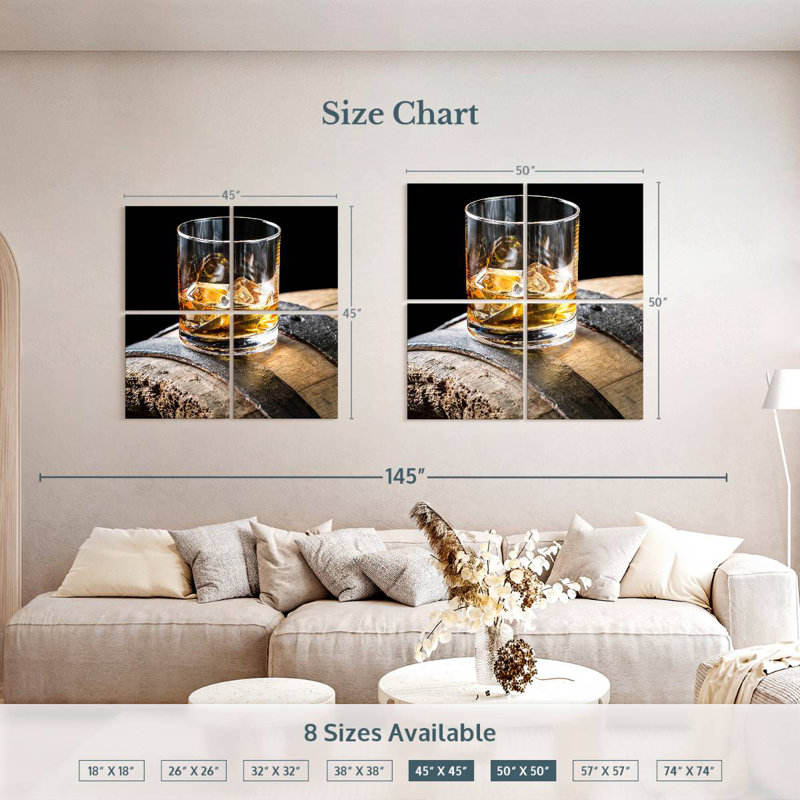 Yarlin Brandy Drink From The Barrel, 50'' H x 50'' W