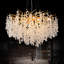 Akari Tree Branch Glass Art Grapes Chandelier Lighting, D32"