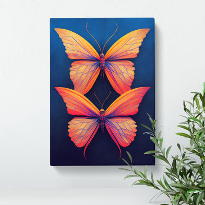 Superb Butterflies - Wrapped Canvas Print