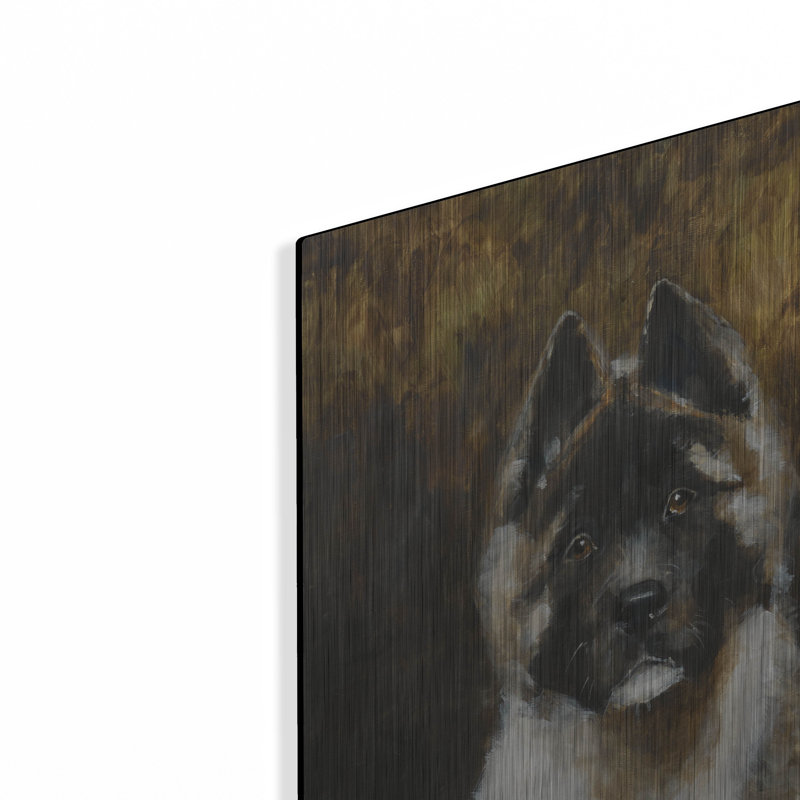 «American Akita» par Solveiga, H 24 po x l 16 po