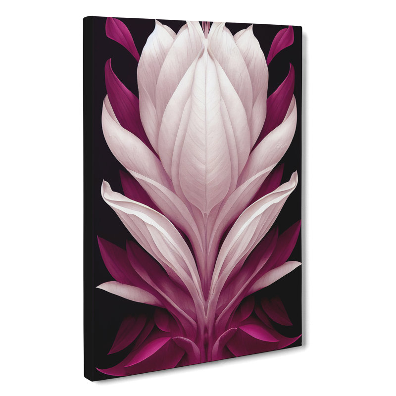 XC1022-1374X Cheery Flower - Wrapped Canvas Print, 50cm H x 35cm W x 3cm D