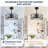 Caged Ceiling Fans With Lights Remote Control, Small Farmhouse Ceiling Fans With Light 3 Color Temperature