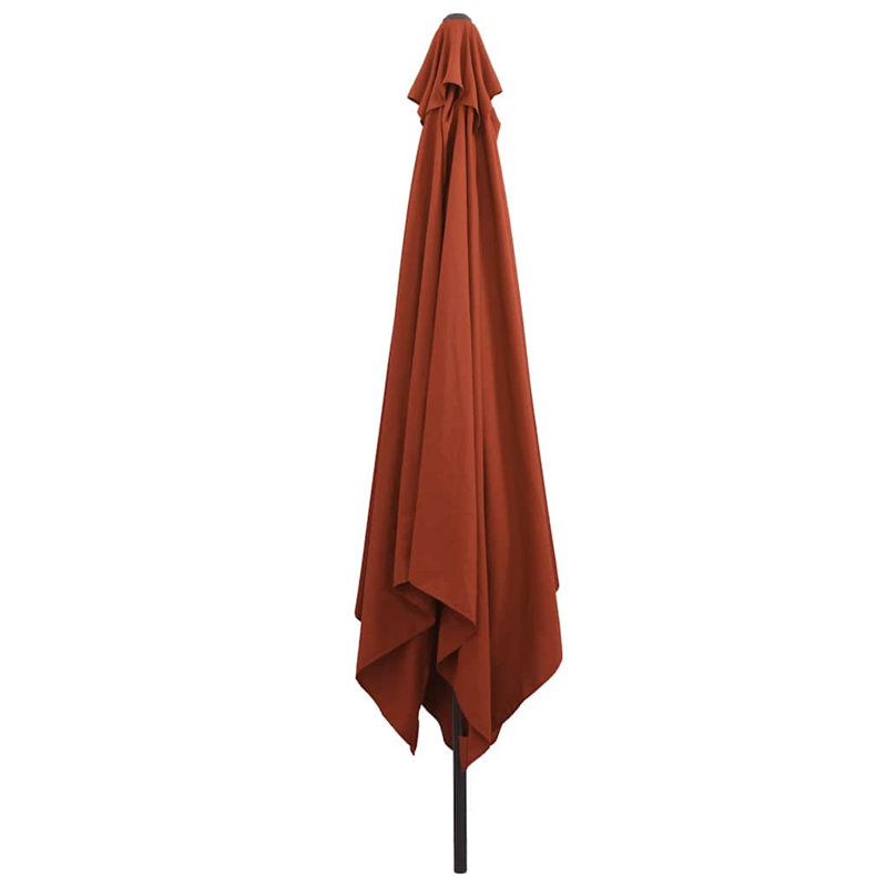  Garden Parasol Polyester And Steel Outdoor Patio Umbrella Sunshade UV