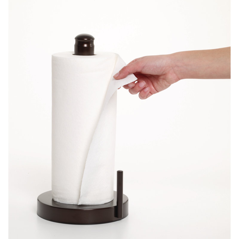 Porte-serviettes en papier Kamenstein Perfect Tear, 13 po, brun foncé
