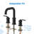 Kinzie 8 in. Widespread 2-Handle Bathroom Faucet with Metal Touch Down Drain-118673175