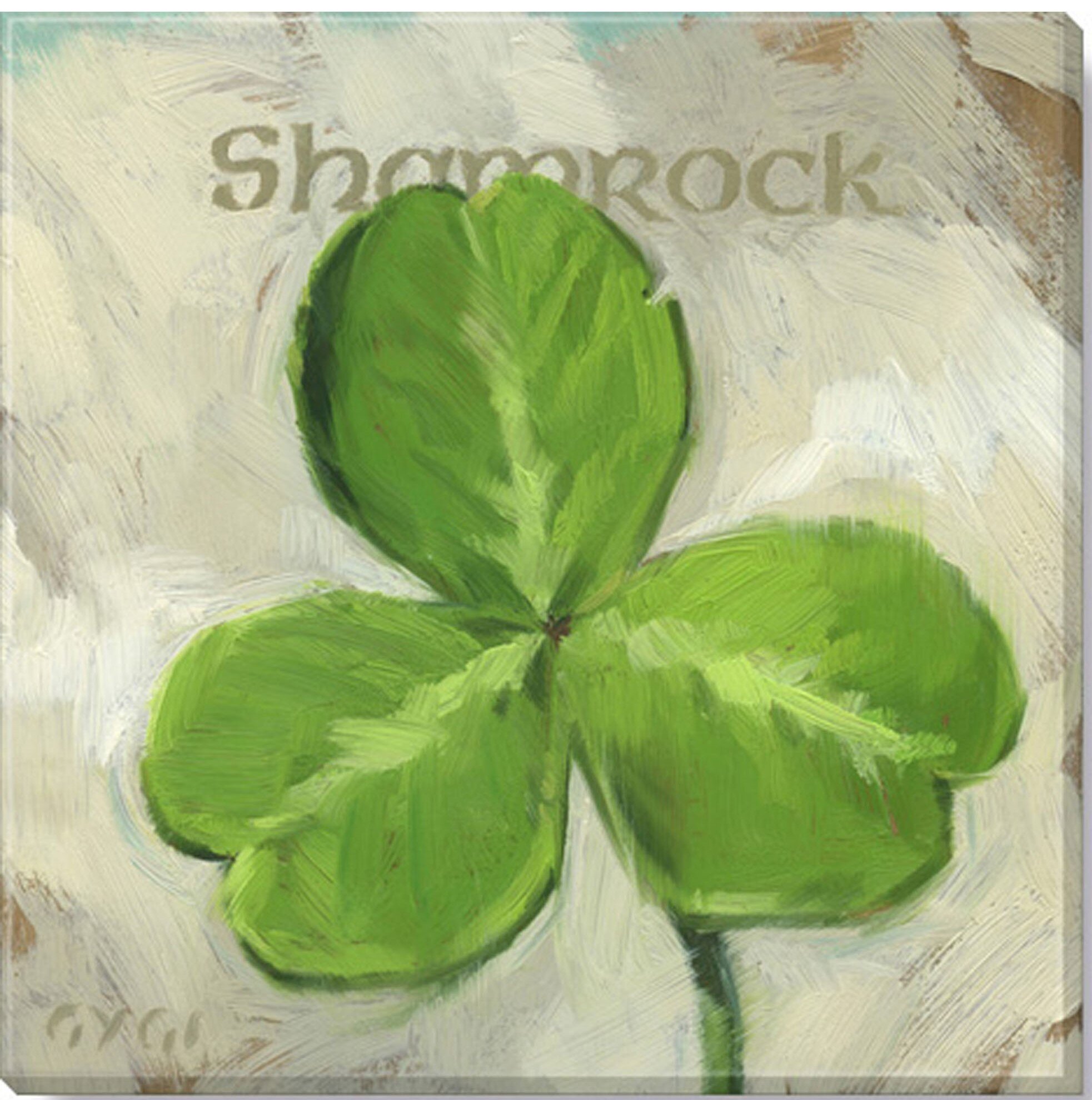 Darren Gygi Home Collection Shamrock Giclee by Darren Gygi - Wrapped ...