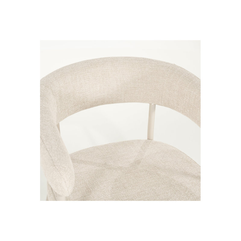 Chaises de salle à manger Yovi (2), Beige