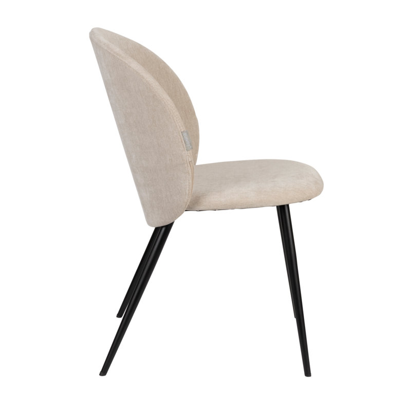 Dining Chair Upholstered Dining Chair, Beige