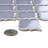 Hudson Tangier 12-3/8 " x 12-3/8 " Porcelain Mosaic Floor and Wall Tile-90565799