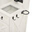 Meuble-lavabo Pavo avec miroir à DEL mobile et station de charge-122065419