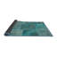 Tapis bleu ciel contemporain/zone blanche Basque-193576554
