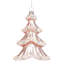 Pearlized Tree Ornament - 5 Inches Set Of 12
