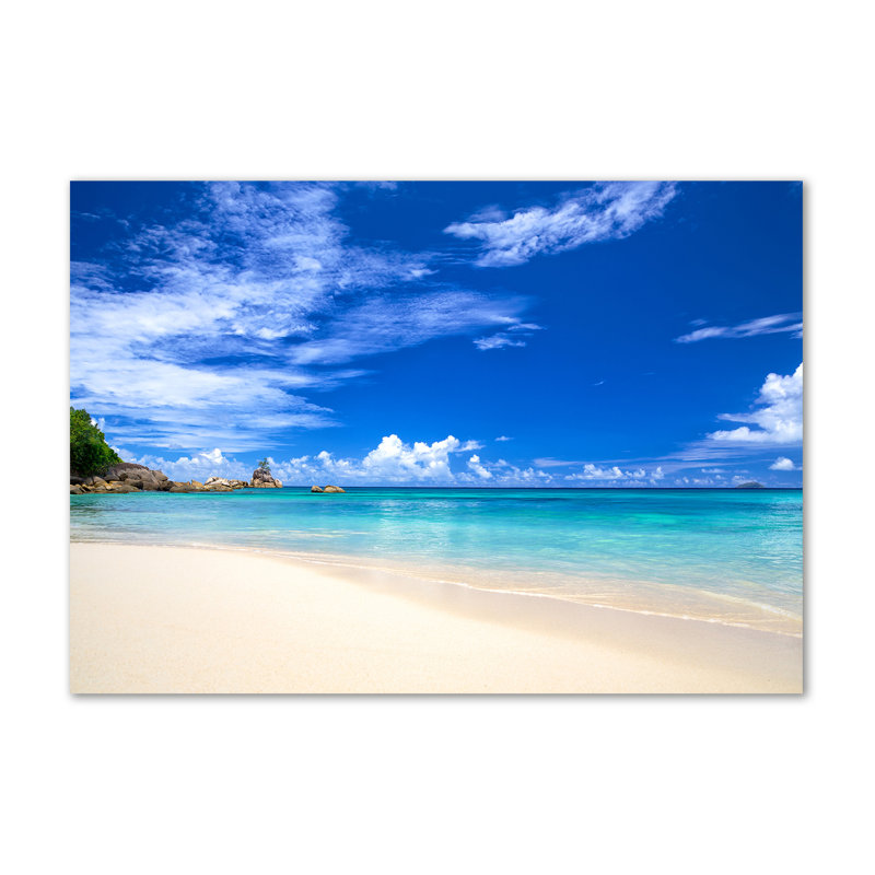 Tropical Beach - Wrapped Canvas Print