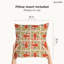 Coussin décoratif géométrique intérieur / extérieur en polyester